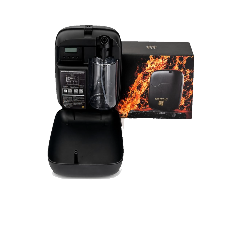 Aromalux Pro 200 — чёрный корпус, открыт
