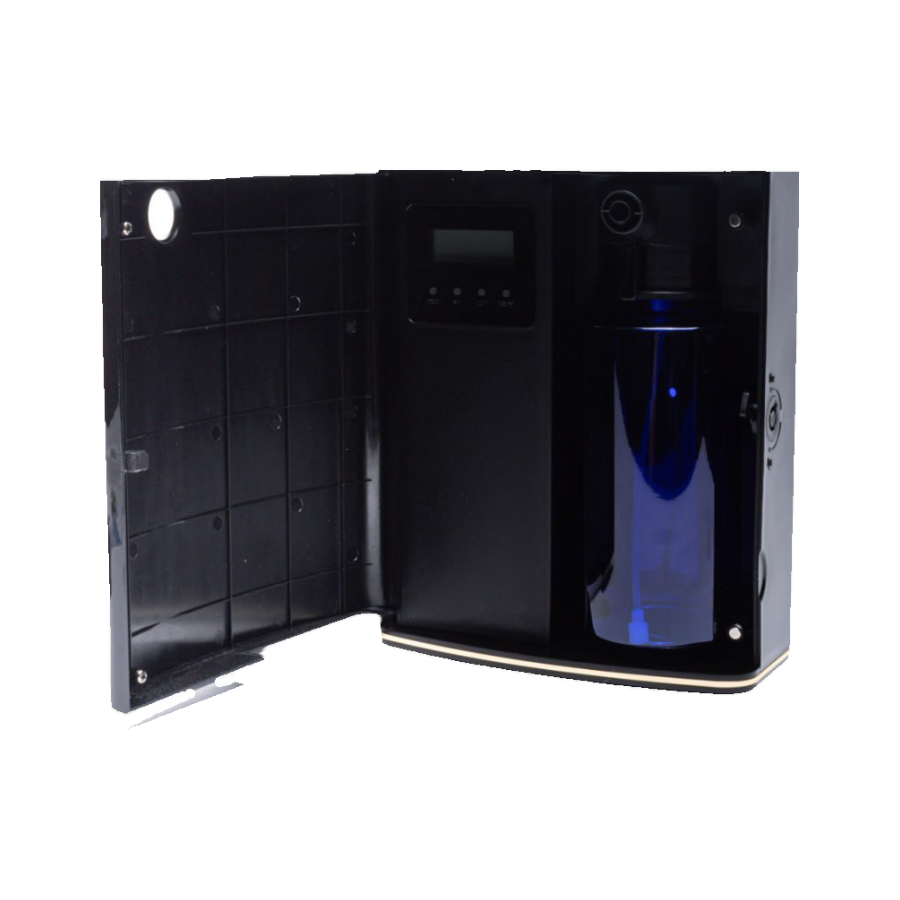 Aromalux PRO 300 — открытая панель с флаконом